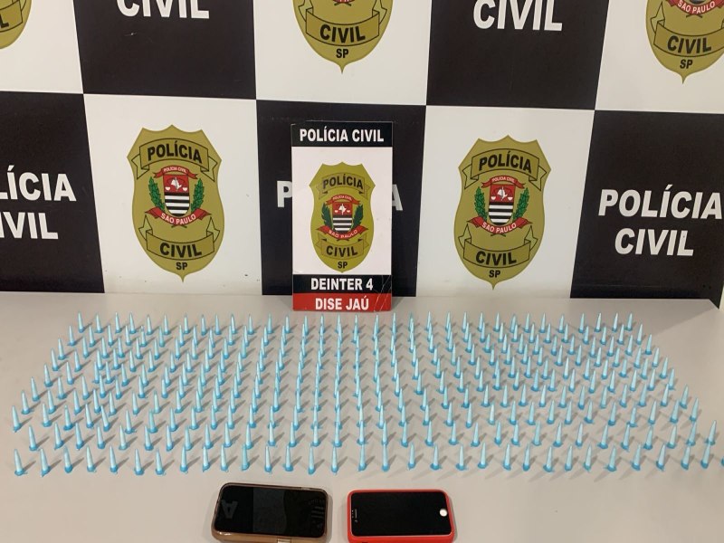 Polcia Civil de Ja prende um homem por trfico de drogas e organizao criminosa