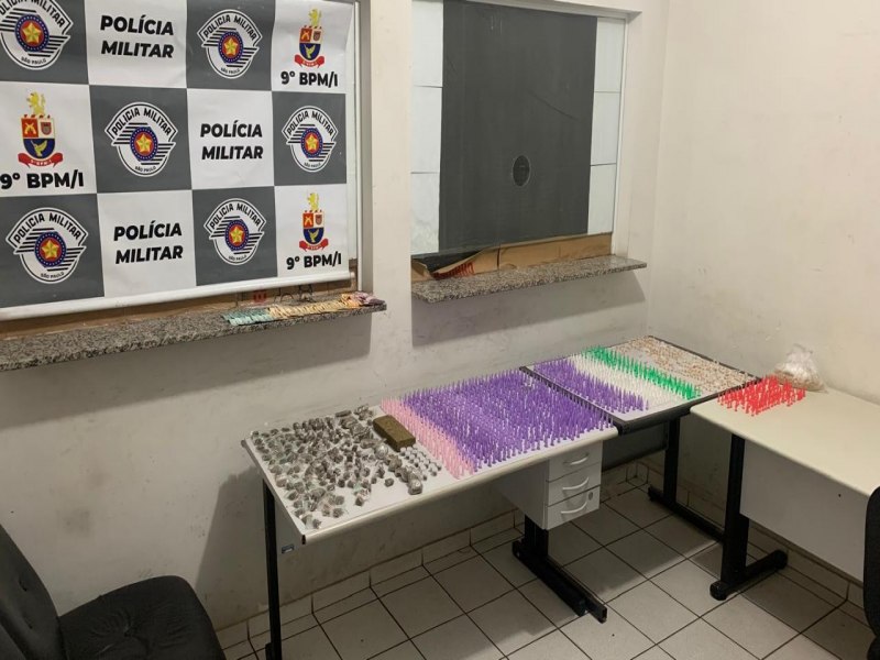 Policia Militar prende individuo em flagrante em Marilia - SP