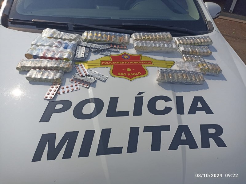 POLICIAMENTO RODOVIRIO PRENDE CONTRABANDISTA EM RODOVIA DE GARA/SP