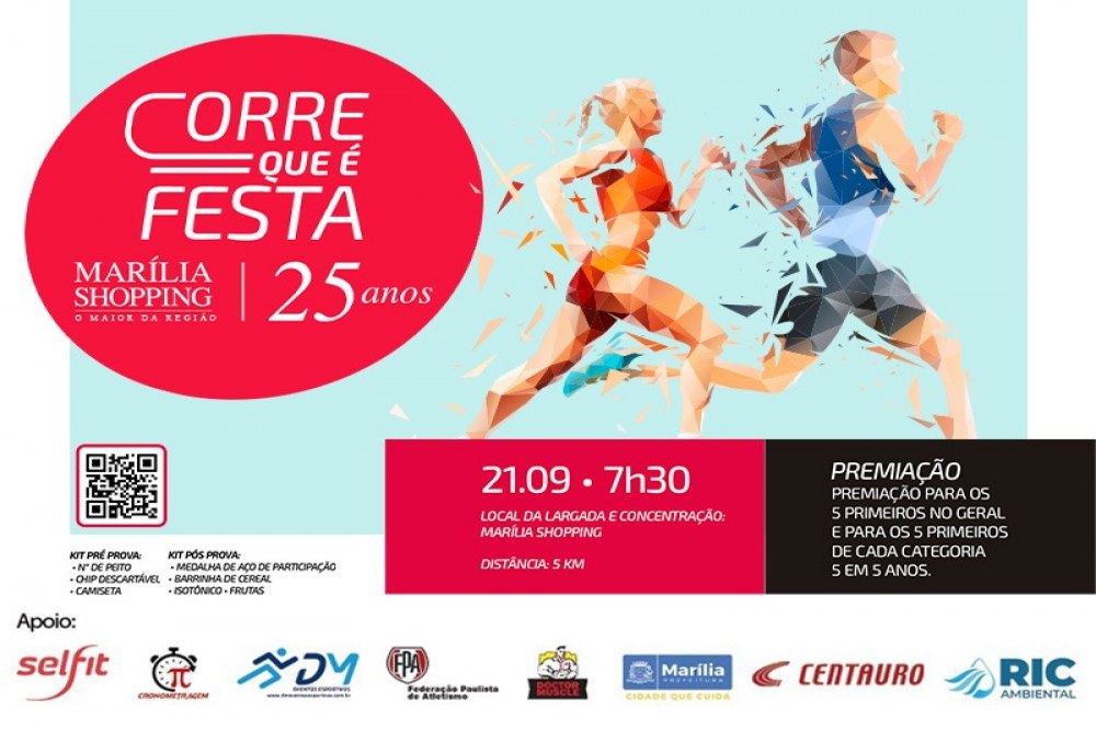 Inscri��es para a corrida 