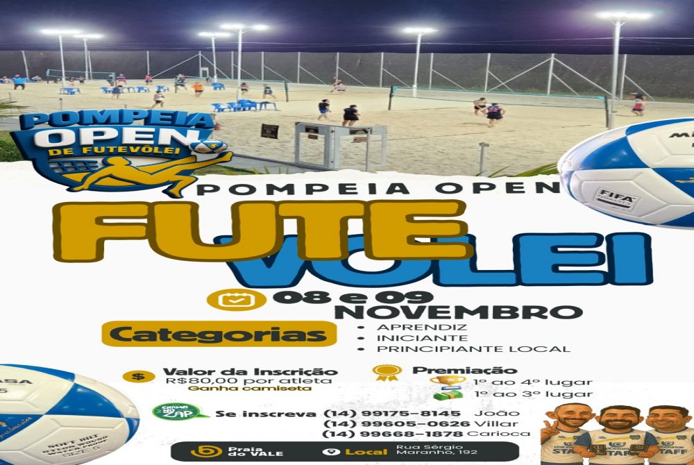Pompeia recebe o 