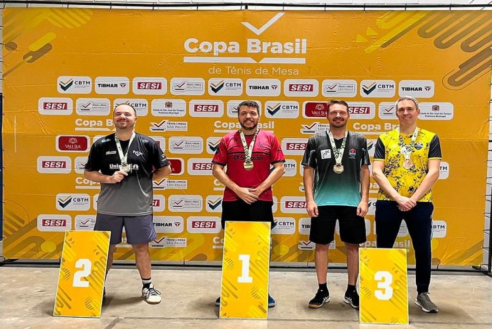 Tênis de Mesa de Marília conquista ouro nas duplas e soma dez resultados de destaque na Copa Brasil Ouro Tênis de Mesa de Marília conquista ouro nas duplas e soma dez resultados de destaque na Copa Brasil Ouro