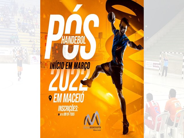 Handebol | Macei ter Curso de Ps-Graduao com incio em maro