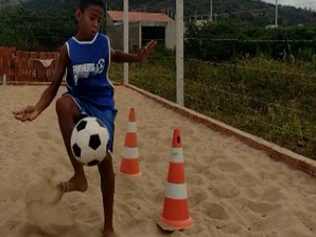 Jovem talento da bola de Palmeira dos Índios de apenas 10 anos vai fazer teste no São Paulo