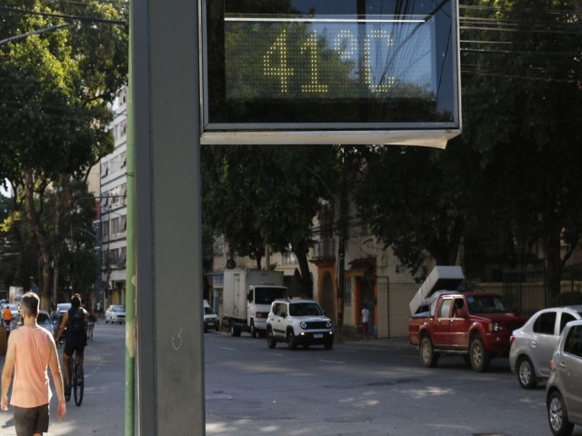 Rio registrou hoje maior sensação térmica deste verão: 47,3 °C