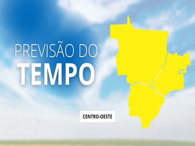 O TEMPO E A TEMPERATURA: Possibilidade de chuva em Mato Grosso do Sul neste sbado (8)