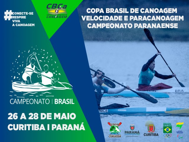 Paraná recebe Copa Brasil de Canoagem e Paracanoagem neste fim de semana