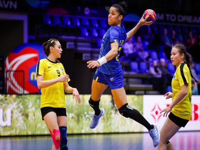 Brasil vence Cazaquisto por 46x15 e se classifica para segunda fase do Mundial Feminino de Handebol