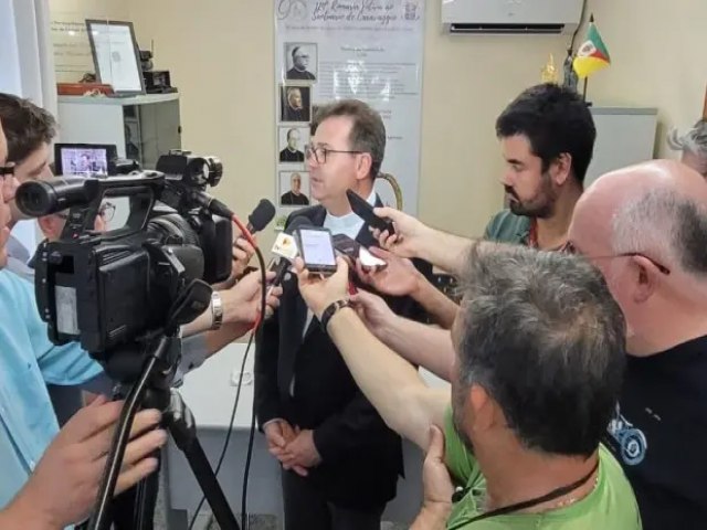 Coletiva de imprensa apresenta programao da 124 Romaria Votiva de Nossa Senhora de Caravaggio em Farroupilha-RS