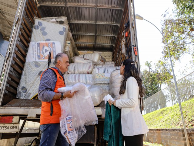 Paran envia mais de 190 toneladas de donativos para o Rio Grande do Sul