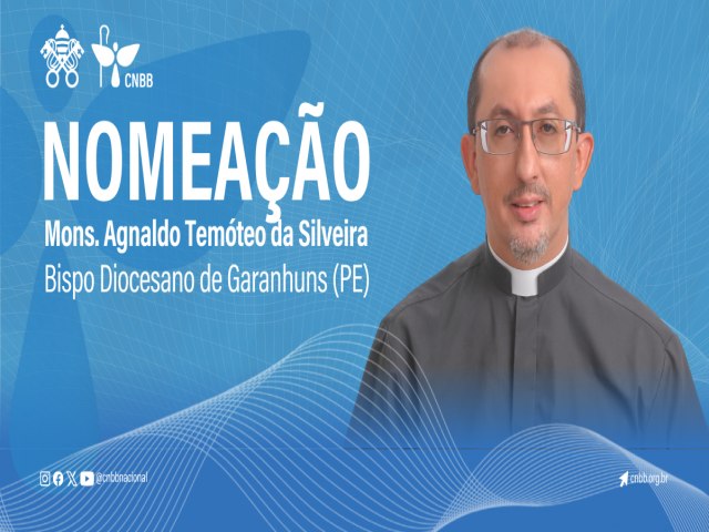 Papa Francisco nomeia novo bispo para a diocese de Garanhuns