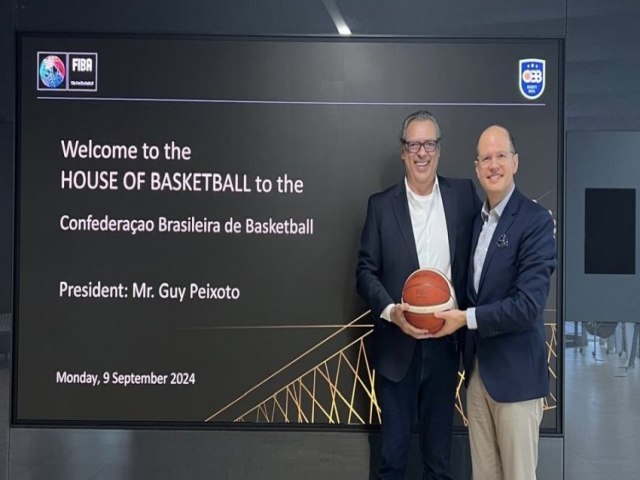 Presidente da CBB se rene com Secretrio Geral da FIBA na Sua