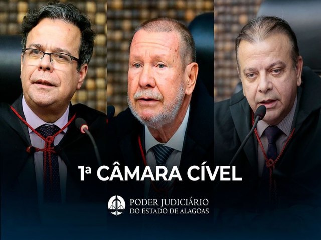 1 Cmara Cvel do TJAL julga mais de 1.600 processos no dia 6 de novembro