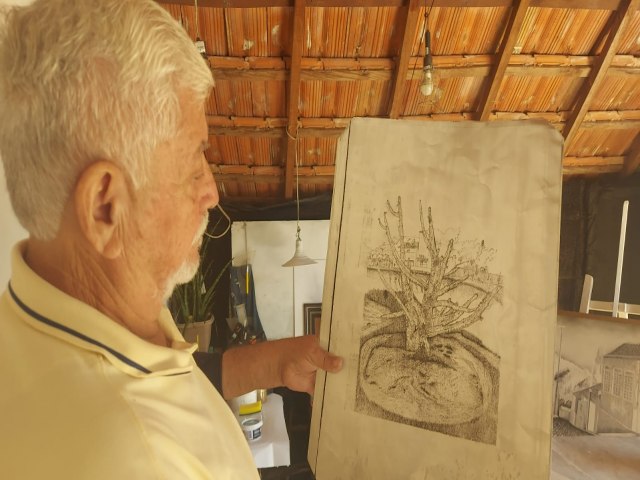 BOSQUE DAS CEREJEIRAS NA VISO DE UM ARTISTA GARCENSE