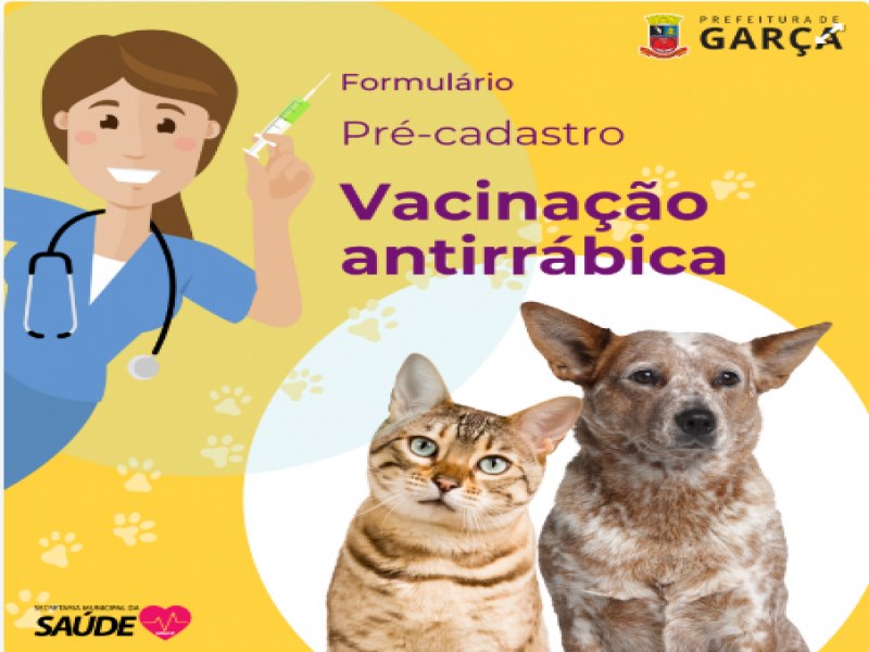 Pr-cadastro de vacinao antirrbica para pets 