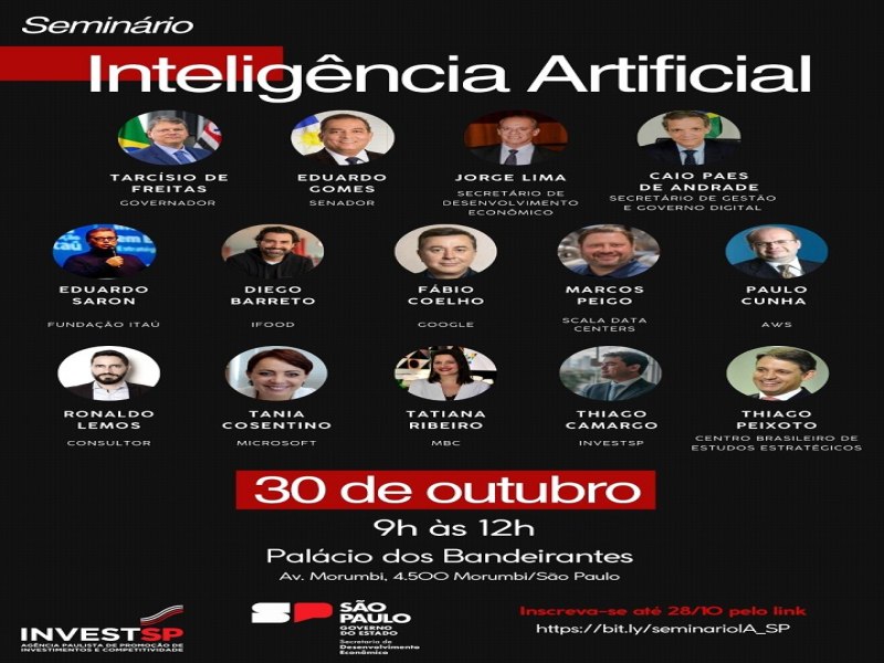 Seminrio de Inteligncia Artificial acontece em So Paulo no dia 30 de outubro