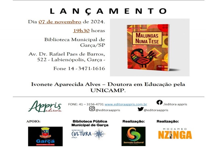 Lanamento do Livro 