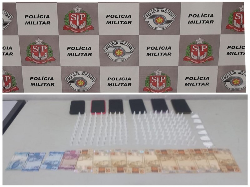 Trfico de drogas em Gara: polcia intercepta veculo com 184 microtubos de cocana