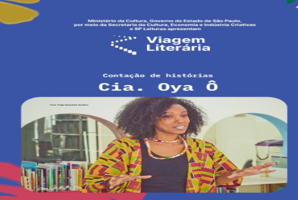 Viagem Lit�raria - Literatura Afro-Brasileira chega a Gar�a!