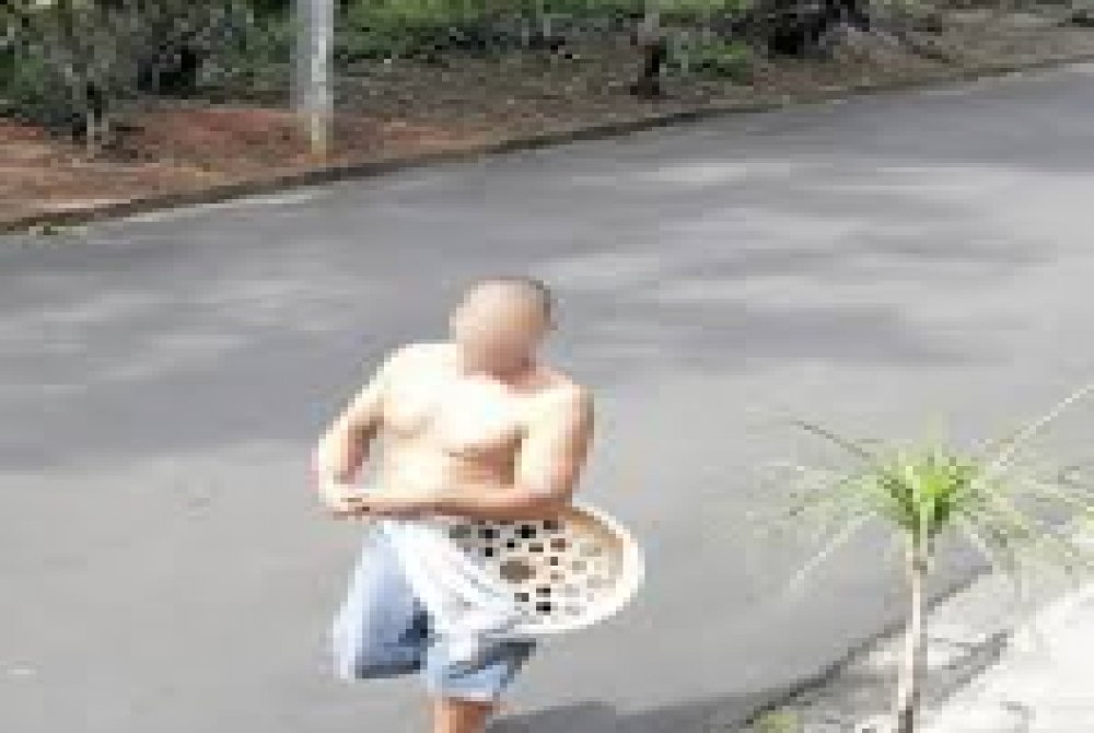 Suspeito de matar motociclista com linha de cerol � preso em Gar�a.