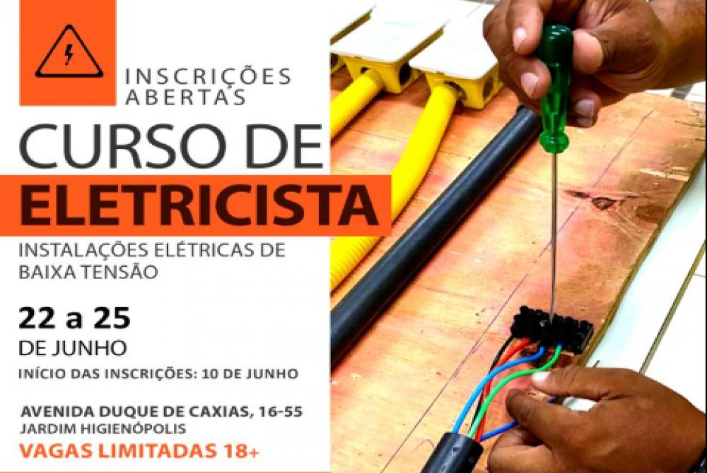 Sedecon realiza curso de eletricista em parceria com Fetaesp e Senar.
