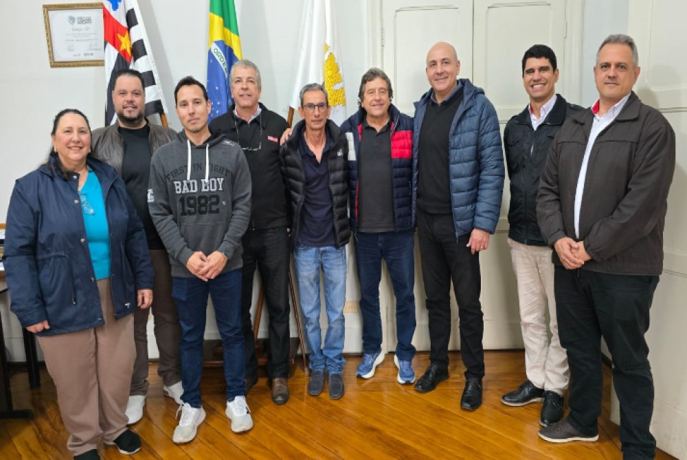 Reuni�o define detalhes para inaugura��o do novo polo do SENAI em Gar�a no final de julho.