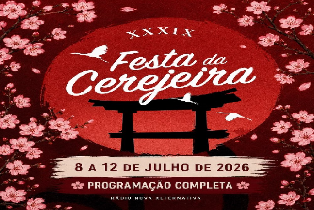 Festa da Cerejeira de Gar�a divulga programa��o oficial.