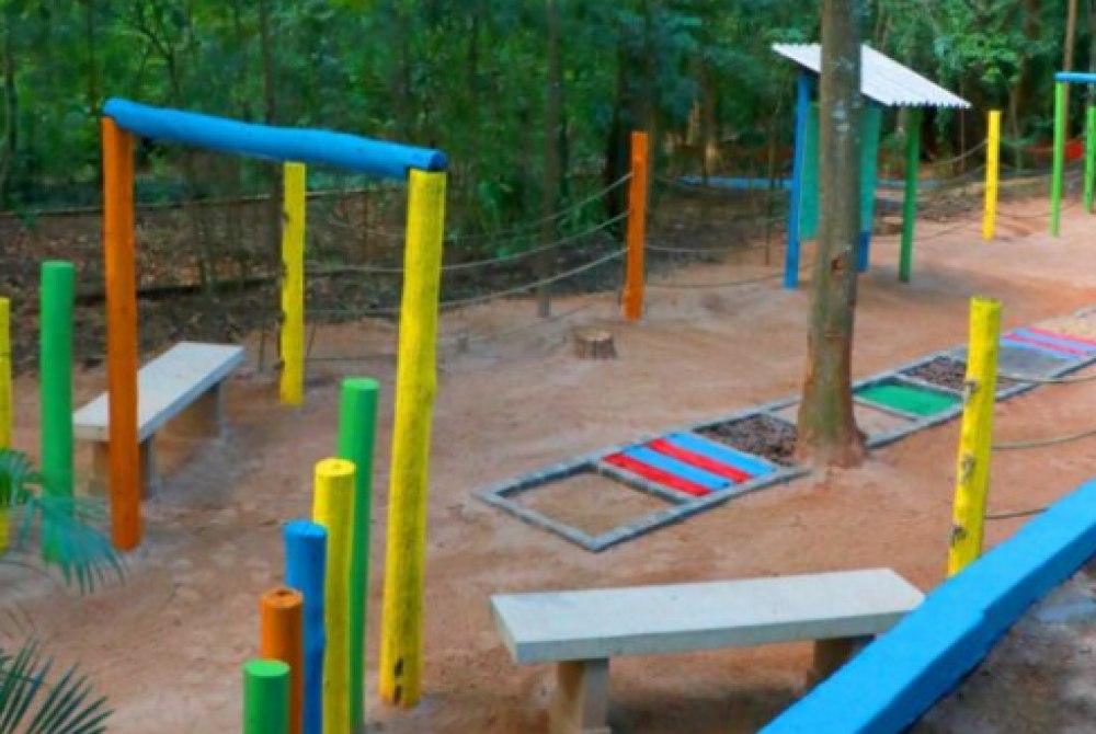 Bosque de Marília ganha jardim sensorial voltado à inclusão e acessibilidade. Bosque de Marília ganha jardim sensorial voltado à inclusão e acessibilidade.