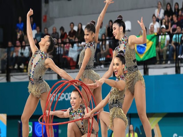 Brasil tem nota histrica na ginstica rtmica e mostra fora para Mundial 2025