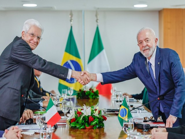 Presidente italiano apoia prioridades brasileiras no G20