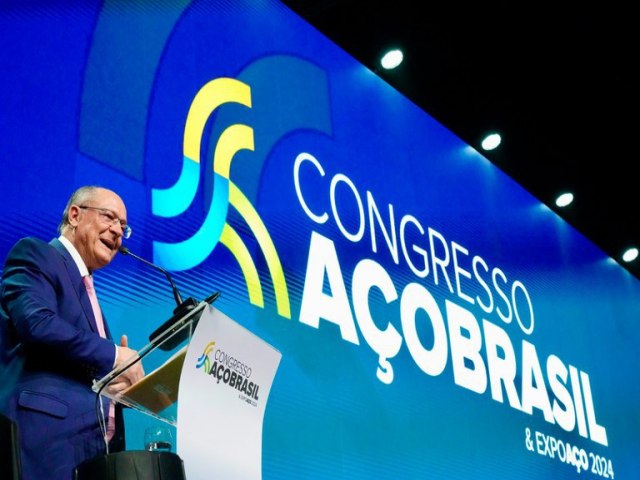 Alckmin refora compromisso com a indstria do ao e destaca medidas para ampliar a competivividade do setor