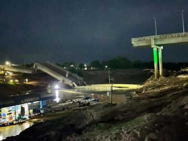 TRAG�DIA NO ACRE: Ponte de R$ 36 milh�es desaba e deixa 4 feridos