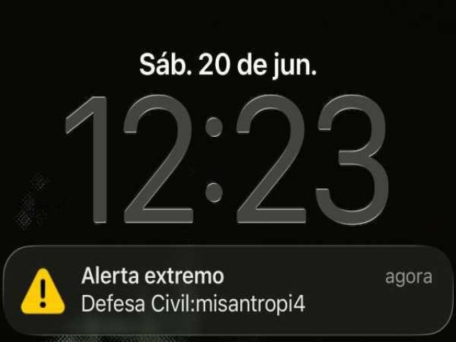 Alertas falsos n�o seguiram padr�o operacional do 'Defesa Civil Alerta': entenda como funciona o sistema