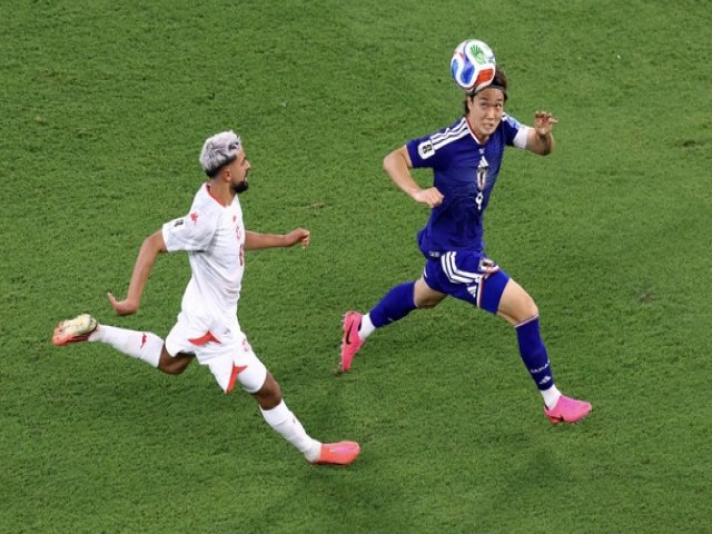Jap�o goleia Tun�sia por 4 a 0 no mil�simo jogo da hist�ria das Copas