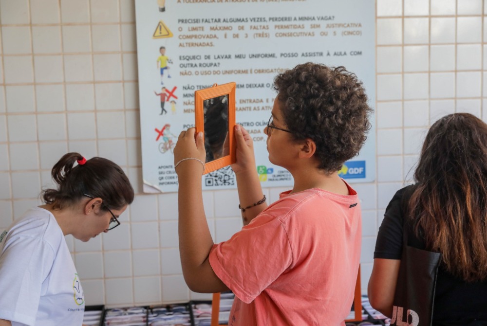 Projeto Al�m do Olhar leva atendimento oftalmol�gico gratuito ao Centro Ol�mpico de Samambaia
