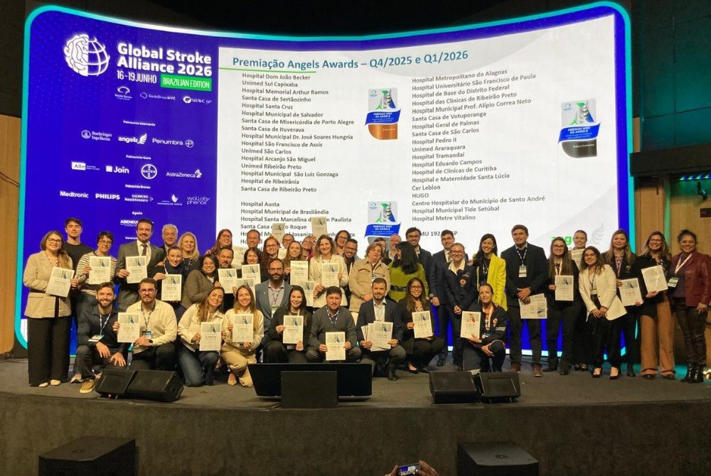 HBDF recebe pr�mio internacional por atendimento a pacientes com AVC