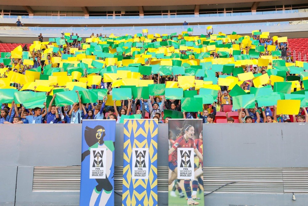 Dada a largada: Bras�lia inicia contagem regressiva de um ano para a Copa do Mundo Feminina da FIFA 2027??