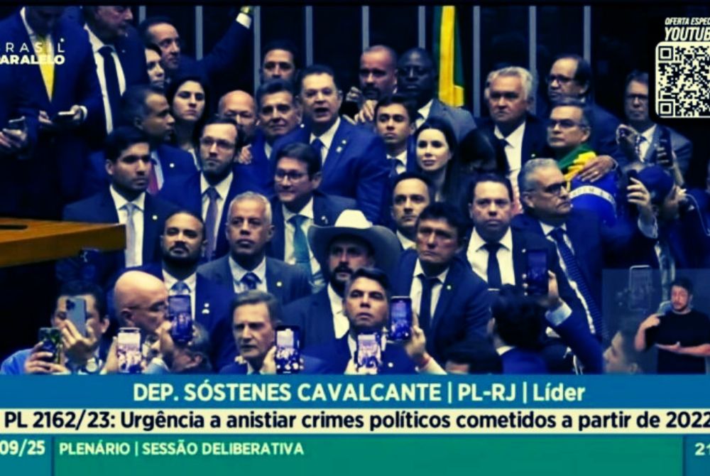 Por 311 votos a favor, urg�ncia da PEC da Anistia � aprovada na C�mara dos Deputados