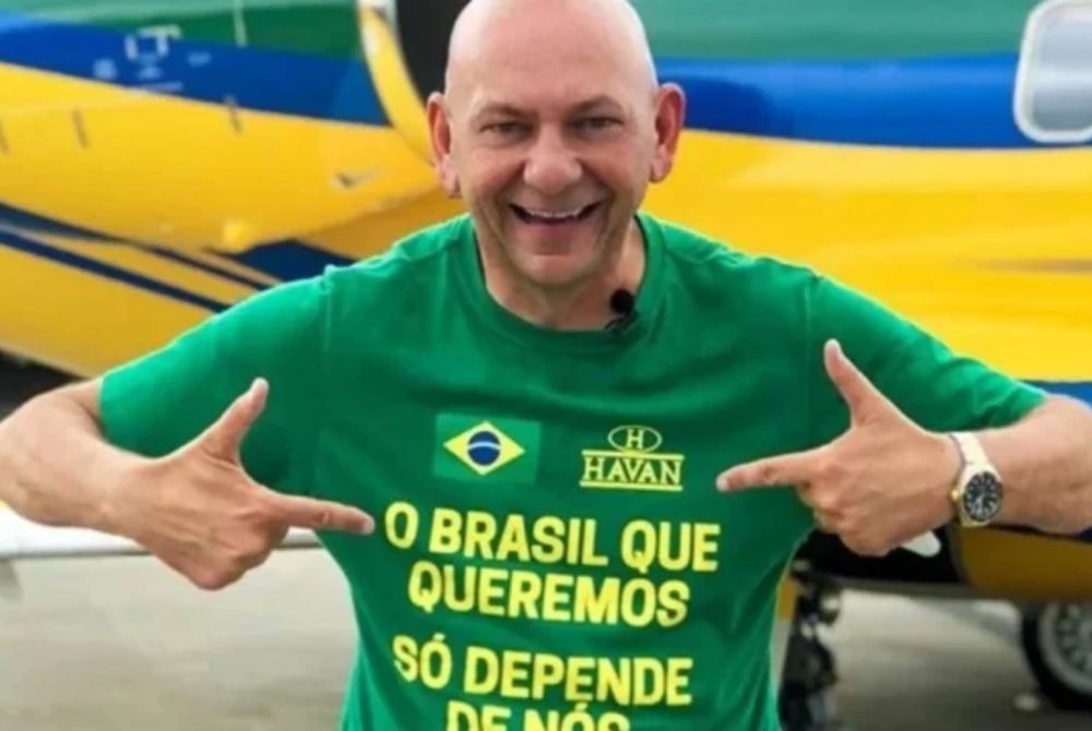 Luciano Hang recebe convite do presidente do Paraguai para levar a Havan ao pa�s vizinho