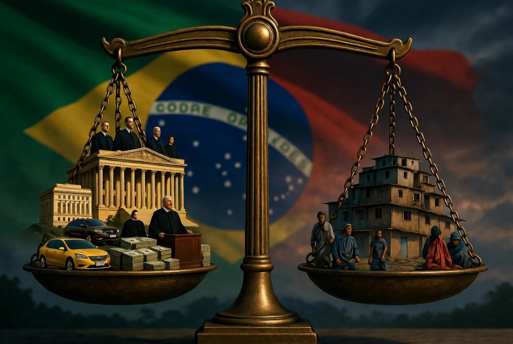 Receita Federal revela: Cart�rios e elite do Judici�rio lideram ranking de patrim�nio no Brasil, enquanto m�dia da popula��o fica distante