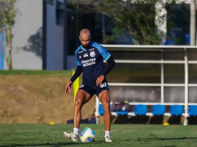 Bahia finalizou preparao para partida contra o Grmio pelo brasileiro