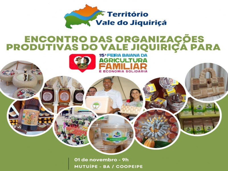 Encontro das Organizaes Produtivas do Vale do Jiquiri Fortalece Agricultura Familiar e Prepara para a 15 Febafes