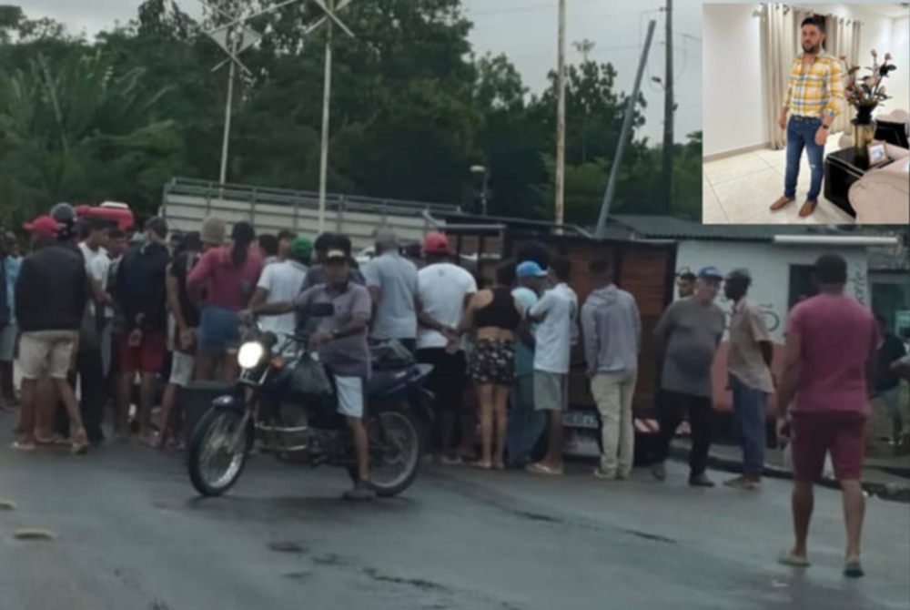 Homem � executado a tiros no Entroncamento de Laje; Pol�cia Civil apura autoria e motiva��o