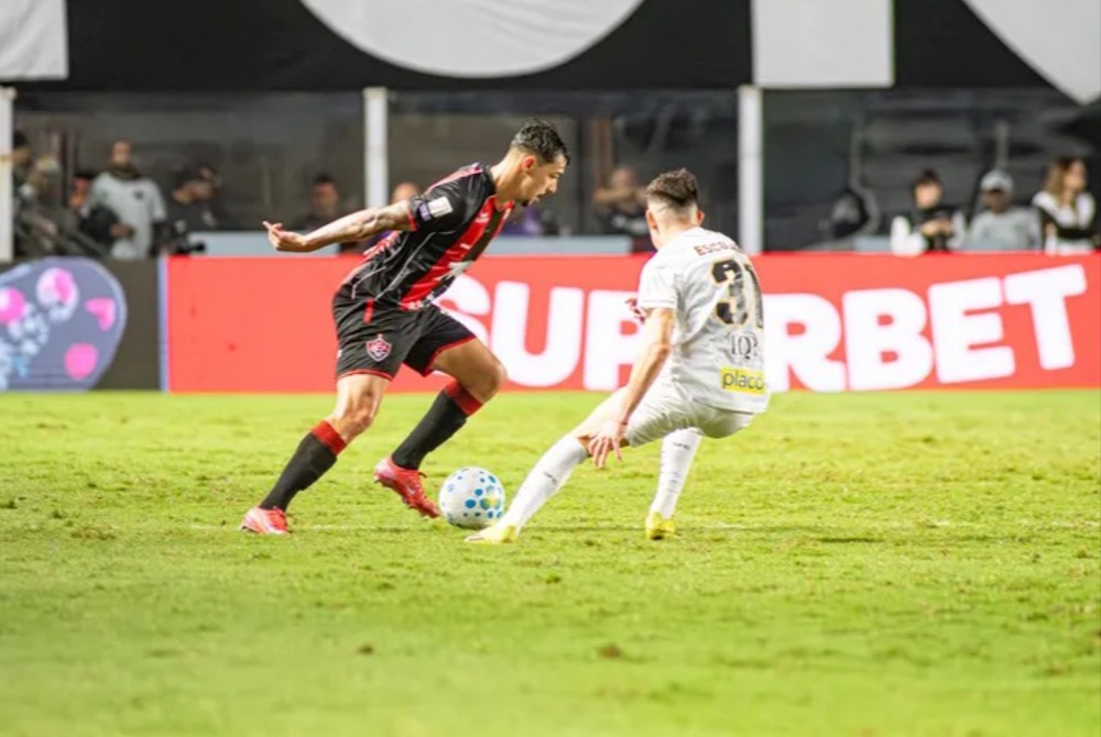 Vit�ria � superado pelo Santos na Vila Belmiro e agora foca decis�o da Copa do Nordeste