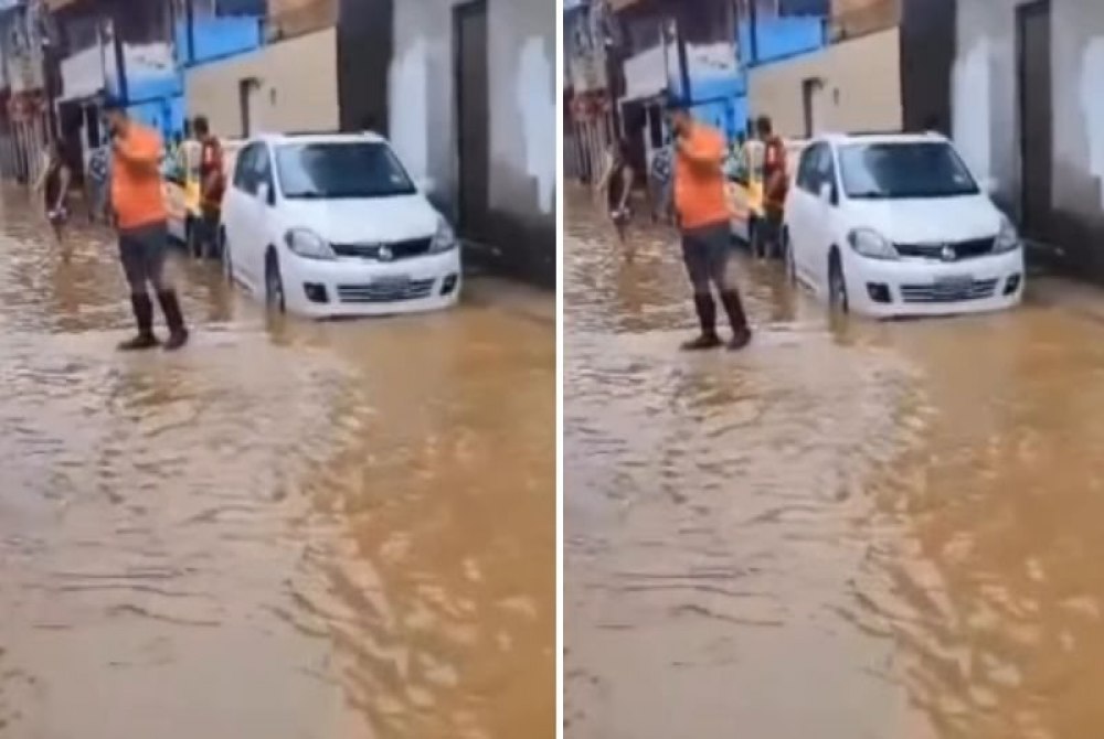 Moradores denunciam alagamentos e esgoto a c�u aberto em S�o Crist�v�o e pedem a��es definitivas