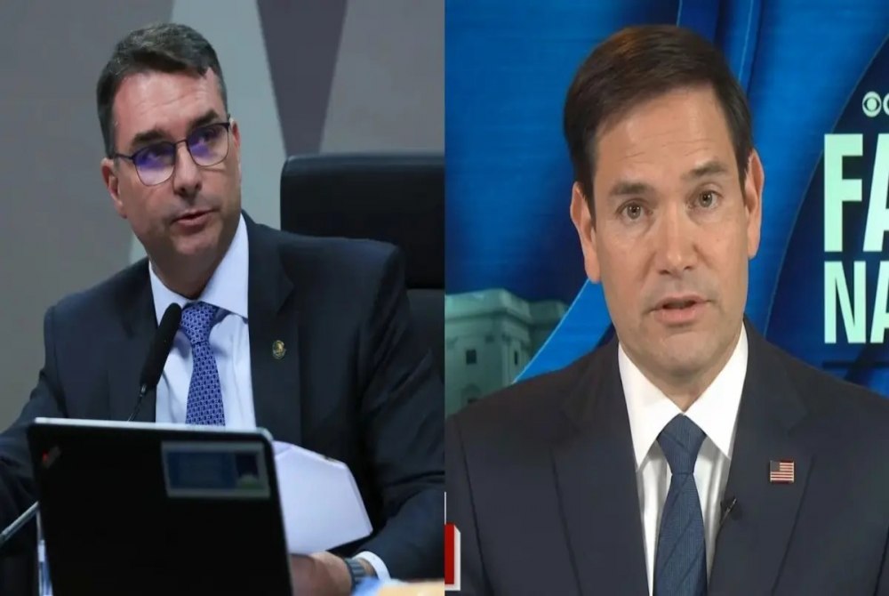 Fl�vio Bolsonaro pede aos EUA que n�o adotem novas tarifas contra produtos brasileiros