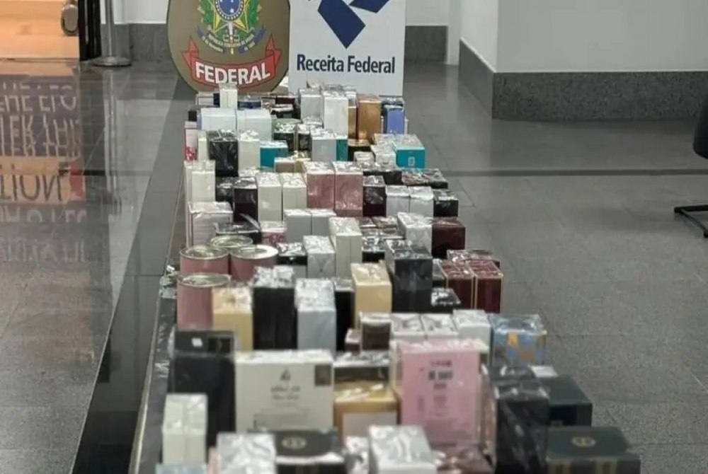 Opera��o no Aeroporto de Salvador apreende perfumes importados avaliados em cerca de R$ 100 mil