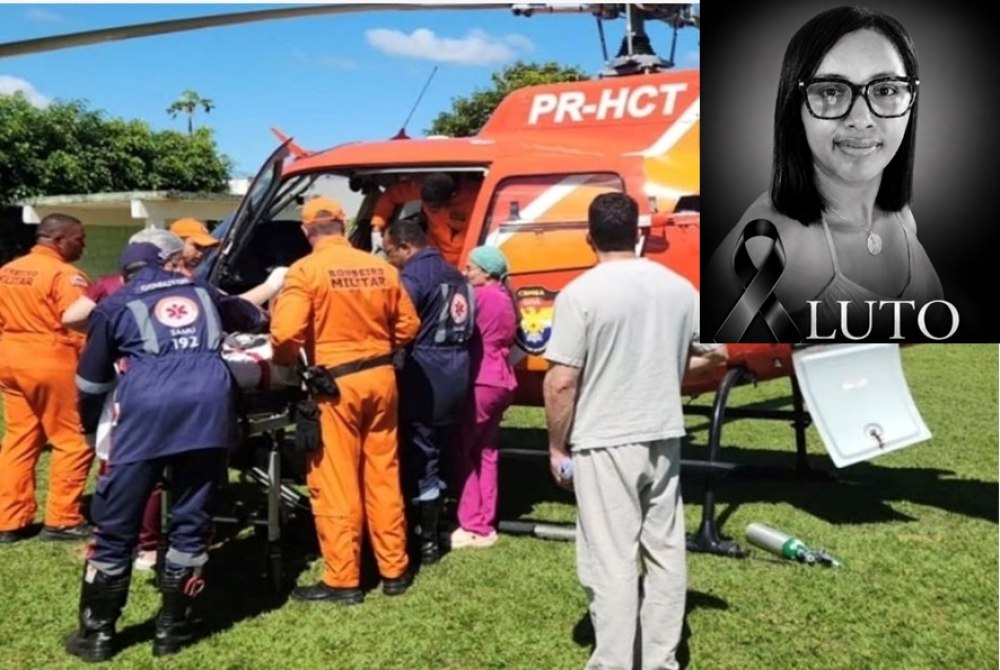 Morre no Hospital Regional de Santo Ant�nio de Jesus; Jovem transferida em UTI a�rea ap�s acidente em Amargosa 