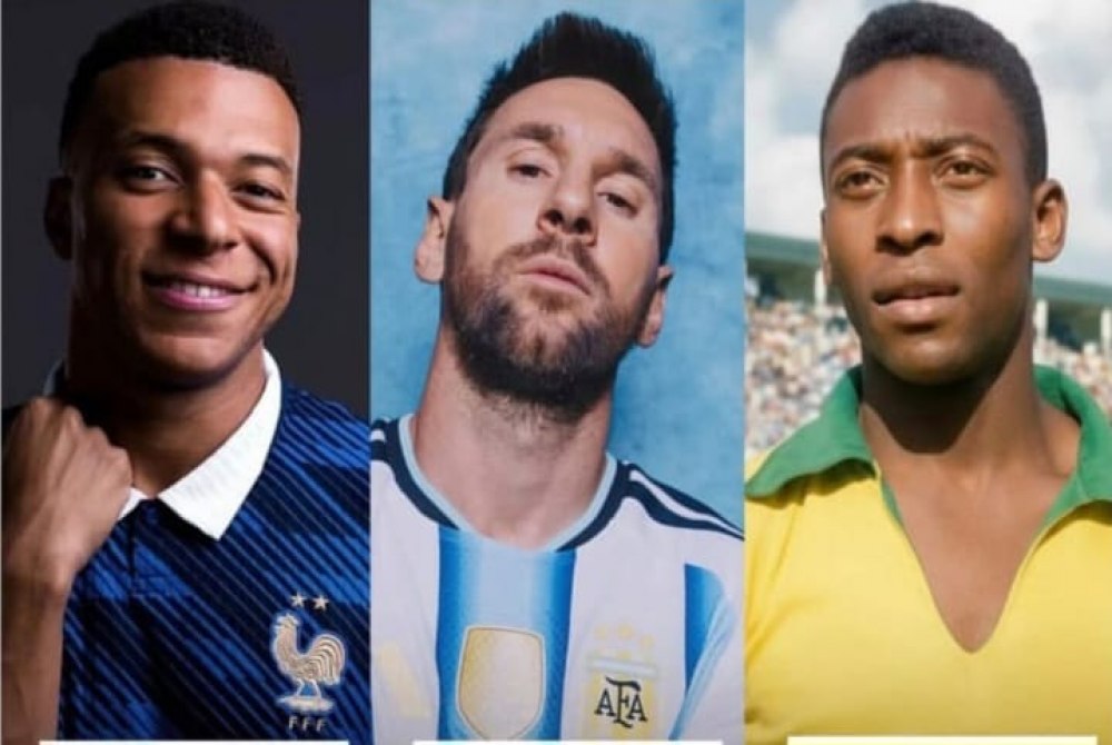 Pel�, Messi ou Mbapp�; Compara��o entre gera��es mant�m debate sobre o maior jogador da hist�ria do futebol