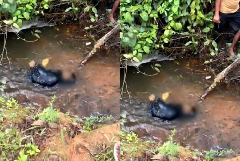 Jovem � encontrado morto em rio na divisa entre Santo Ant�nio de Jesus e Muniz Ferreira